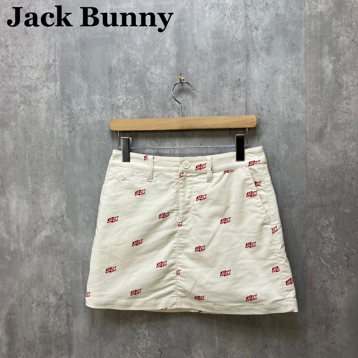 Jack Bunny 総柄 ゴルフスカート 1 ジャックバニーの画像1