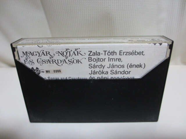 カセットテープ 輸入盤 MAGYAR NOTAK ES CSARDASOK/Humgarian Songs and Csardases １本（中古品）の画像2