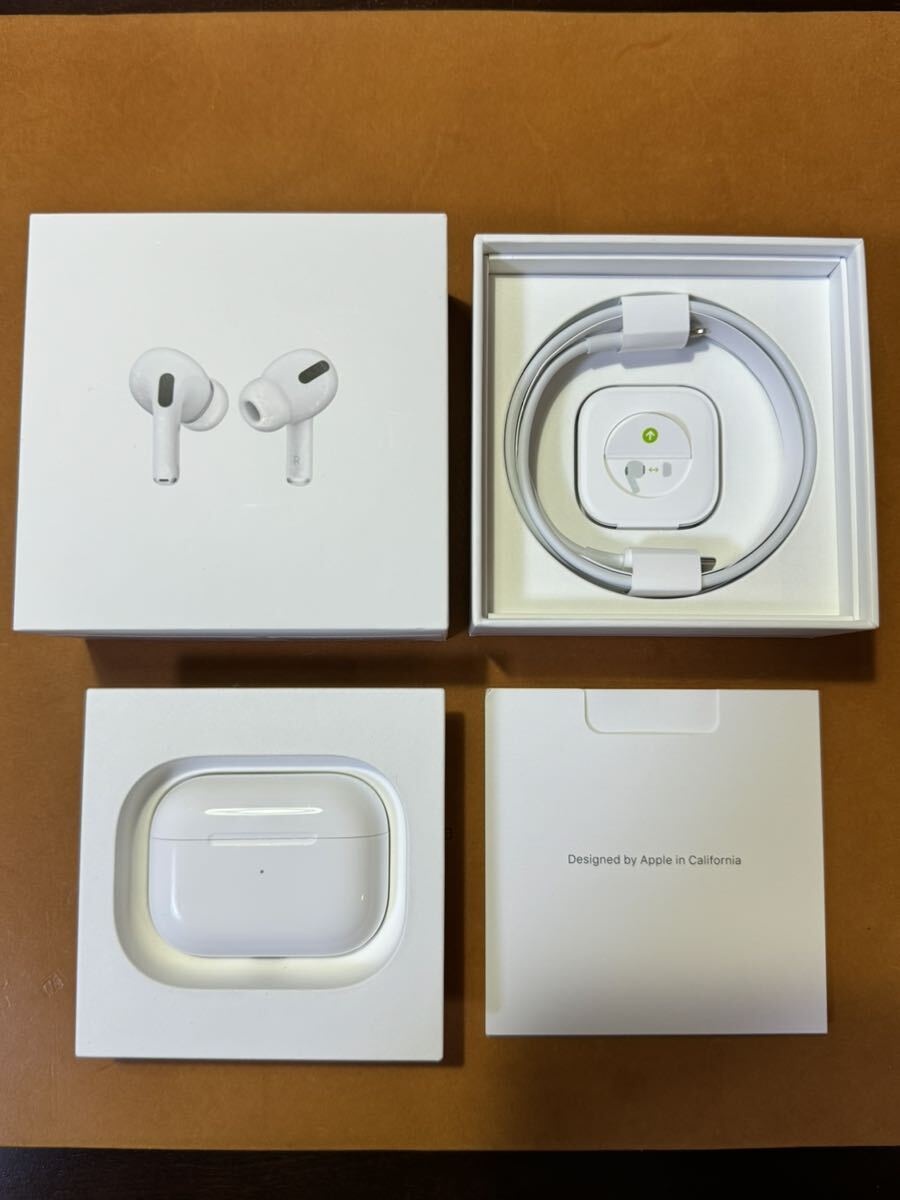 美品 Apple AirPods Pro【付属品完備】 美品 Apple AirPods Pro【付属品完備】