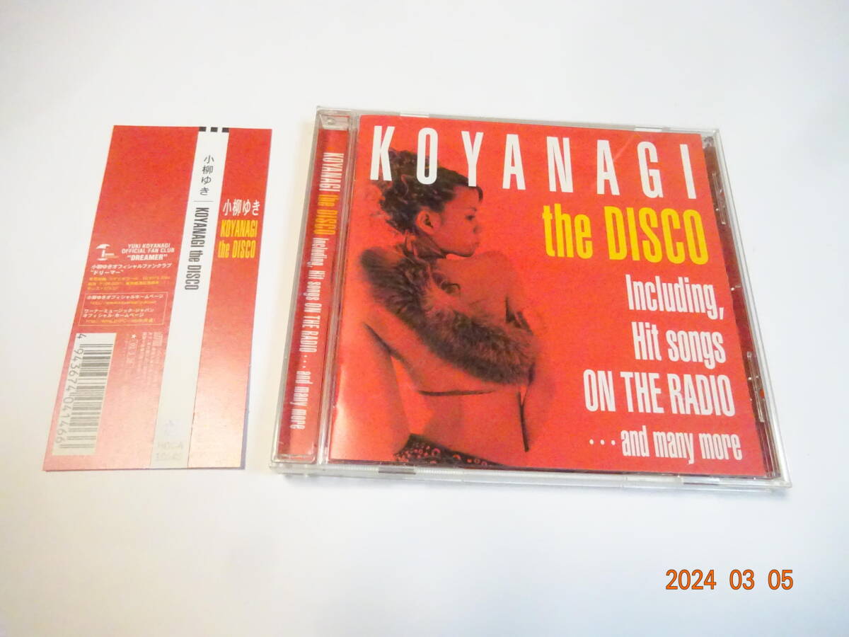 CD 小柳ゆき KOYANAGI the DISCO 帯付_画像1