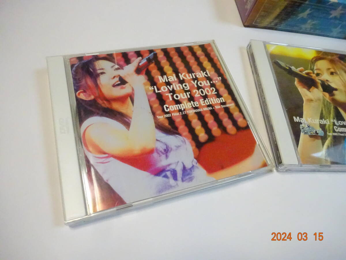 2DVD 倉木麻衣 Mai Kuraki Loving You... Tour 2002 Complete Edition 2枚組 バッグ付 ライブ LIVE_画像2