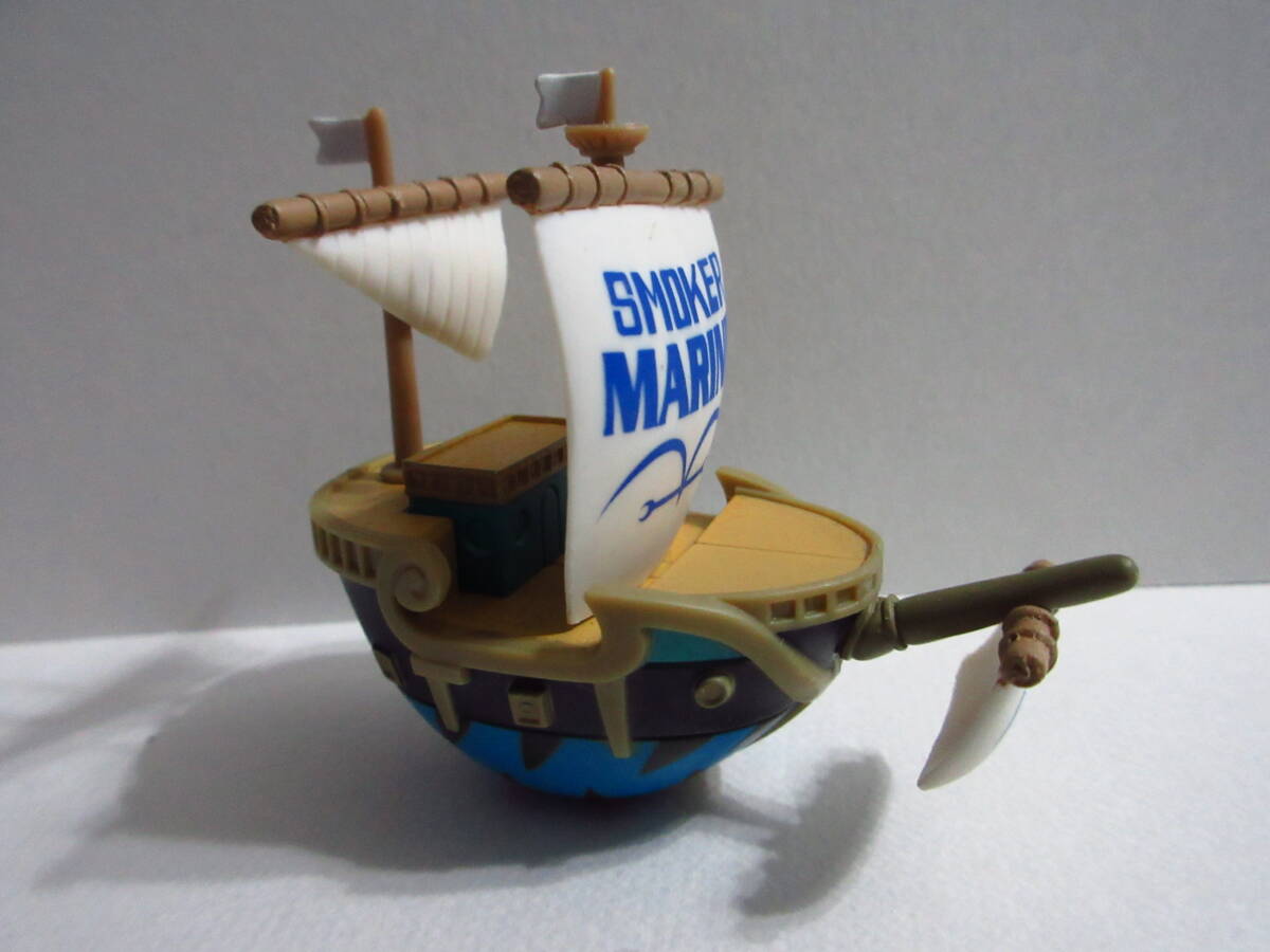 ONE PIECE ワンピース ゆらゆら海賊船コレクション 海軍船 フィギュア SMOKER'S MARINE SHIPの画像5