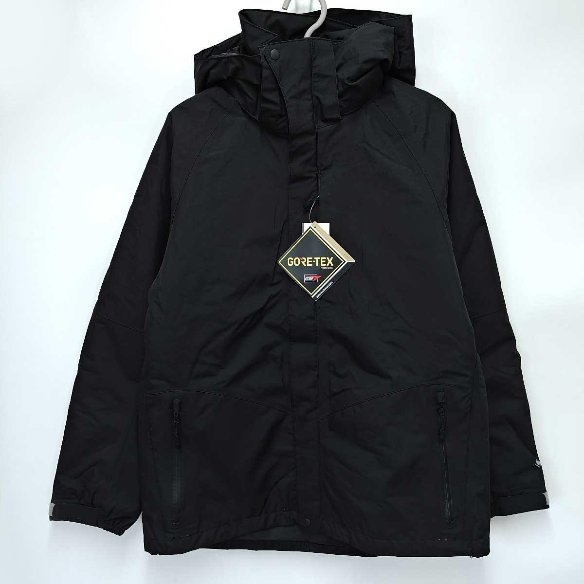 【中古・未使用品】旭蝶繊維 GORE-TEX 防寒コート Asahicho L ブラック メンズ アウトドア 釣り 作業服