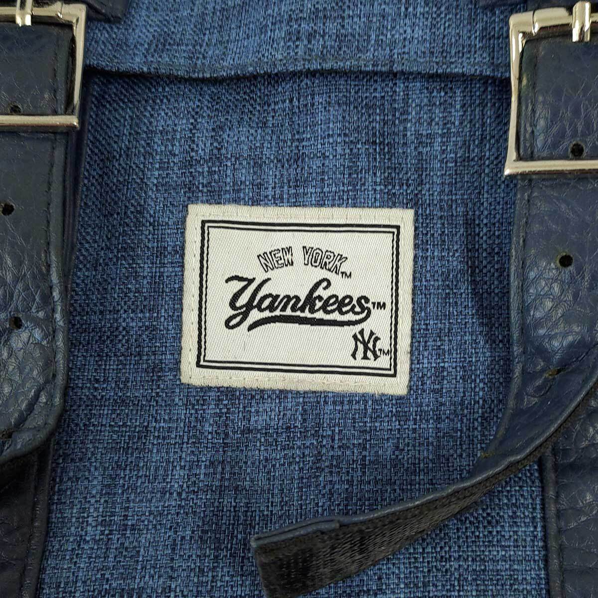 【中古】ニューヨークヤンキース リュック バックパック バッグ NEW YORK YANKEES ネイビー ユニセックス_画像2