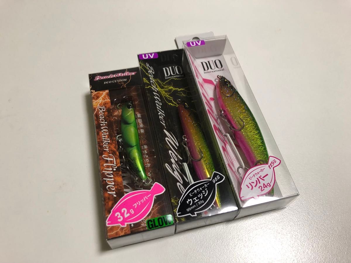 新品未使用品】DUO リンバー115s ウェッジ95s フリッパー32g 新品未使用品】DUO リンバー115s ウェッジ95s フリッパー32g