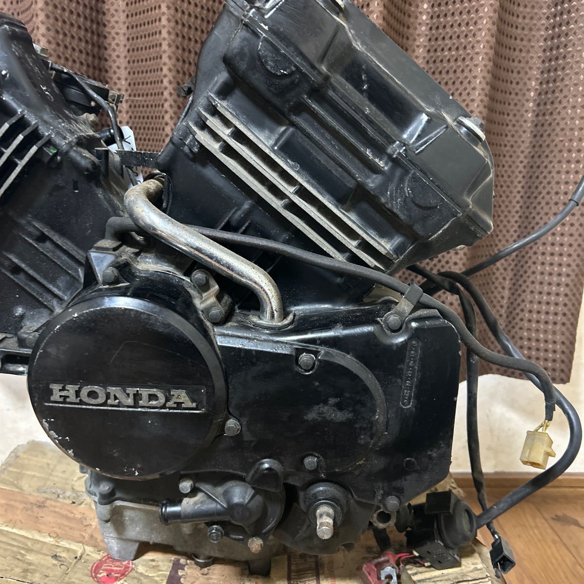 HONDA VT250F MC15 エンジン本体 実動車外し_画像8