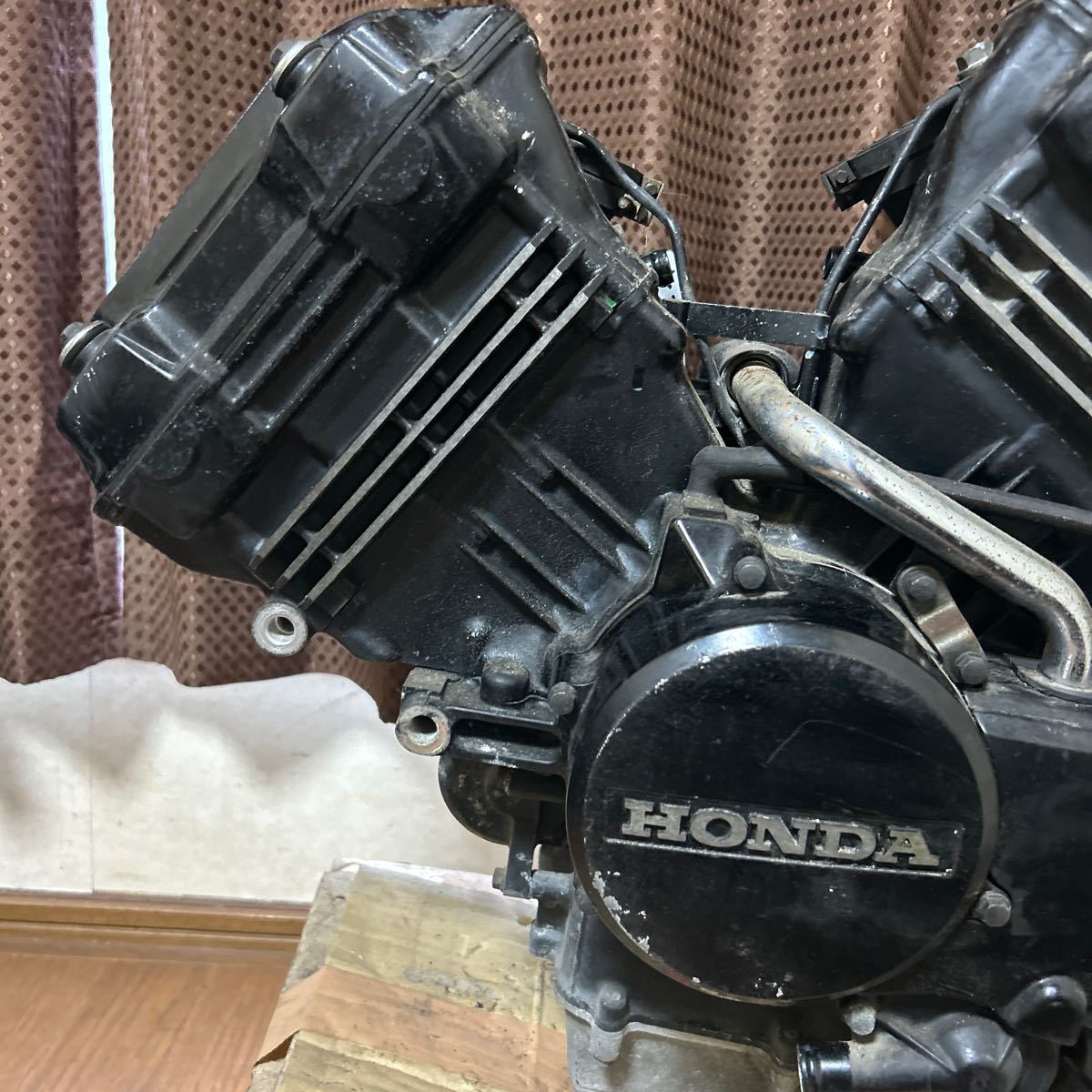 HONDA VT250F MC15 エンジン本体 実動車外し_画像7