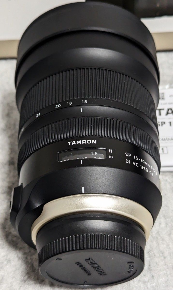 お値下げ　TAMRON 15-30 F2.8 Di VC USD G2 For Nikonレンズ超美品　ケース、取扱説明書付き