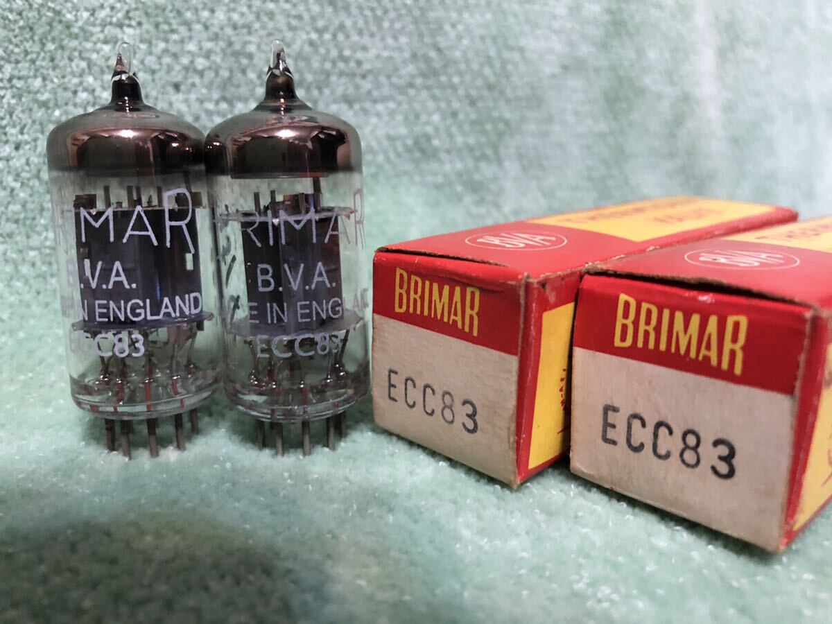 BRIMAR ブライマー ECC83 2本 新品・元箱_画像1