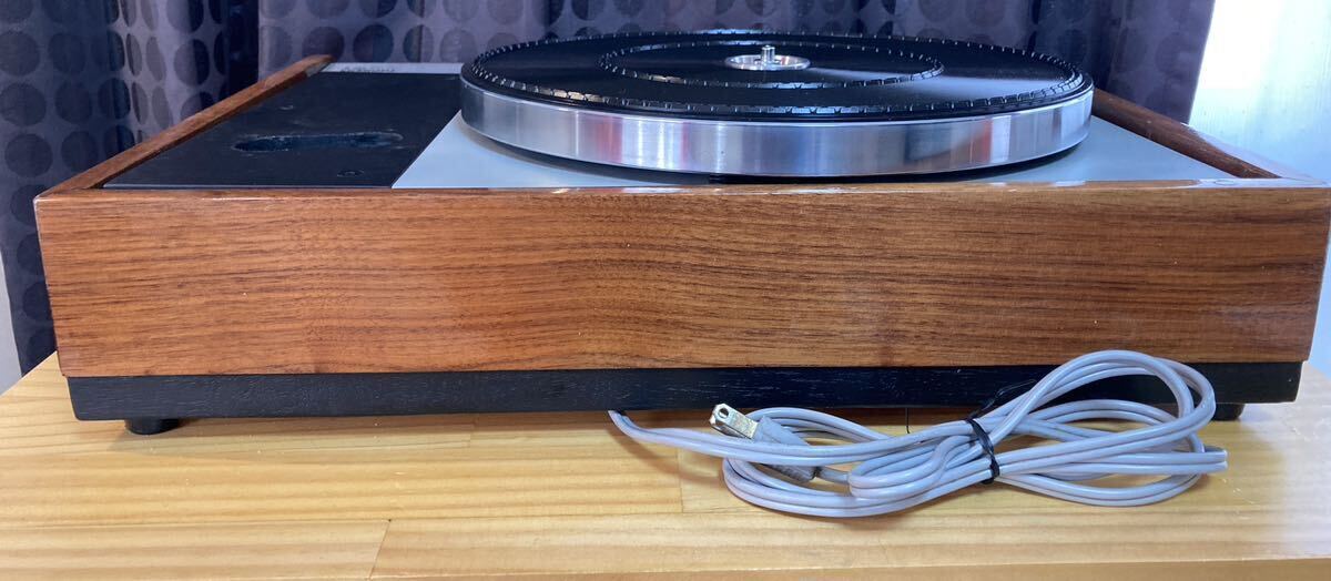 THORENS レコードプレーヤー TD-125 mk2 修復品　ダストカバー無し_画像5