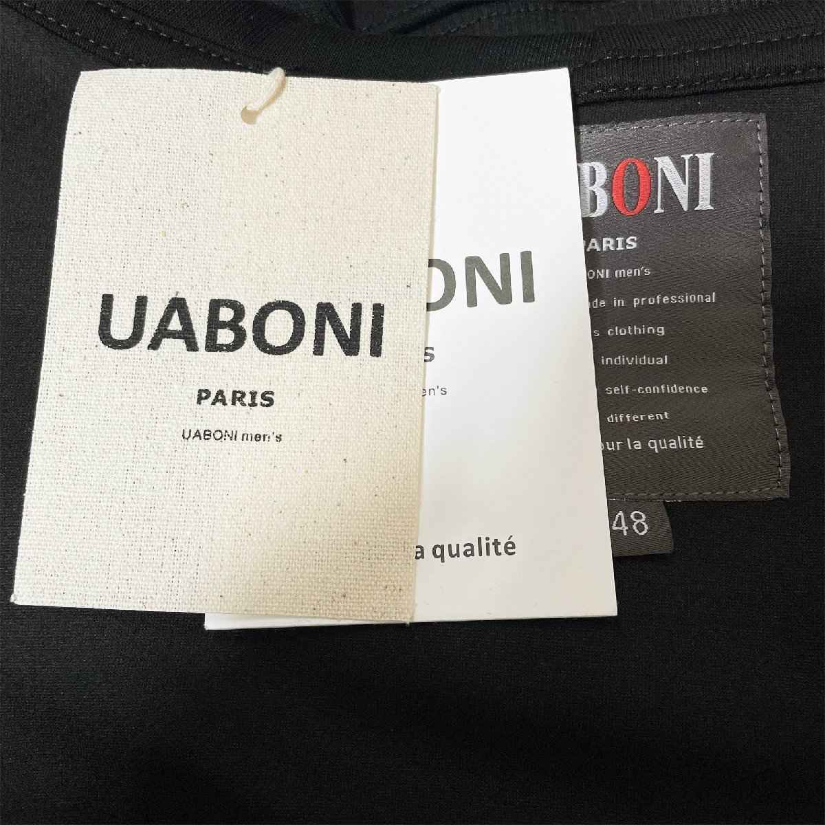 上級EU製＆定価4万◆UABONI*Paris*パーカー*ユアボニ*パリ発◆上品 個性 クマ カラフル カットソー トレーナー 定番 XL/50サイズ_画像9