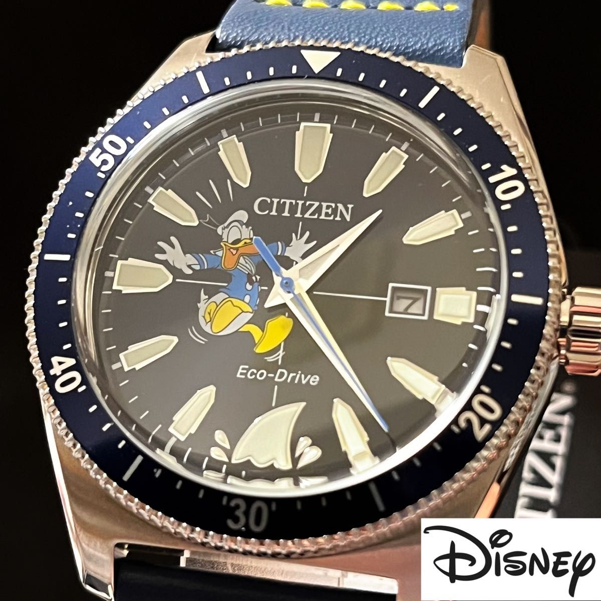 【ドナルドダック】Disney/ディズニー/CITIZEN/シチズン/メンズ(レディース）腕時計/展示品特価/男性.女性用/激レア
