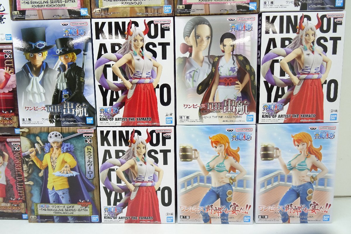 26MS●ONE PIECE ワンピース プライズ フィギュア 33体まとめ 未開封 ルフィ ナミ ヤマト ウタ サボ シャンクス ニコロビン ウソップ_画像3