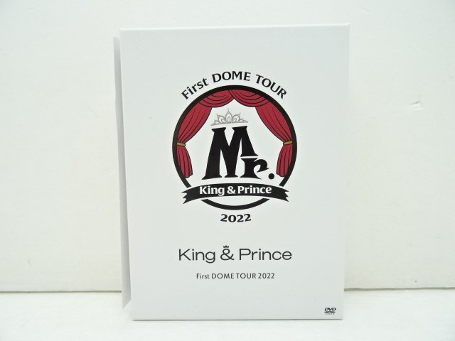 06MS●King ＆ Prince First DOME TOUR 2022 Mr. 初回限定盤 DVD 中古 キング アンド プリンス キンプリ ドームツアー2022 ミスターの画像1