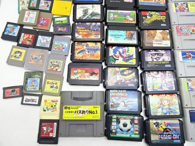 17MS●任天堂 レトロゲームソフト まとめ売り ジャンク 動作未確認 Nintendo 64 ファミコン DS ゲームボーイ スーパーファミコン マリオ_画像9