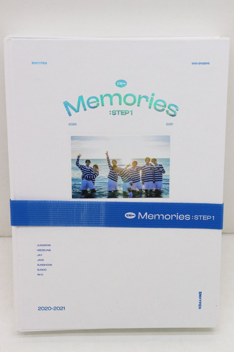 06MA●ENHYPEN Memories：STEP1 2020-2021 DVD EN- ENGENE エンジン ヒスン ジェイ ジェイク ソンフン ソヌ ジョンウォン ニキ 中古 難あり_画像1