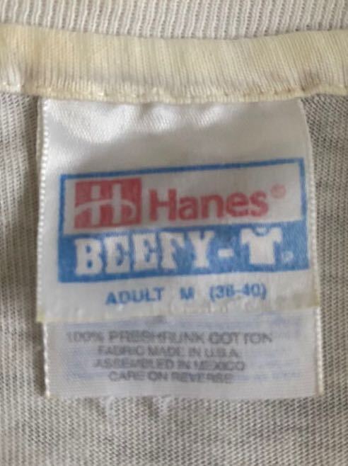 Vintage 90's Hanes ロンT 76 ナナロクオイルロゴ長袖Tシャツ USA製_画像6