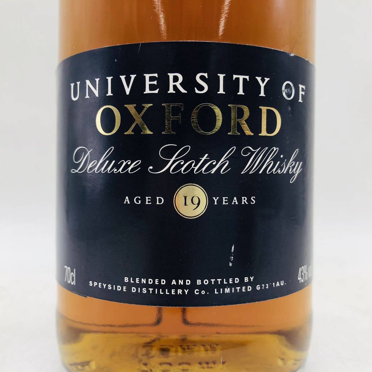 【未開栓】UNIVERSITY OF OXFORD 19年 オックスフォード大学 スコッチ ウイスキー 700ml 43％ WH46191_画像2