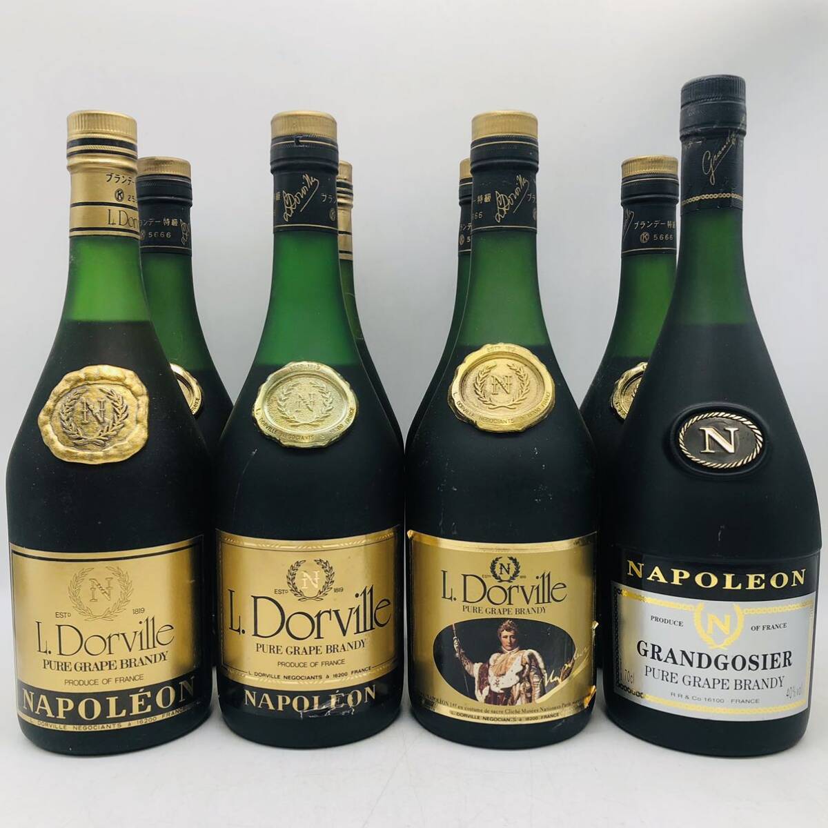 【未開栓】brandy cognac ブランデー コニャック 12本セット まとめ売り 洋酒 古酒 700ml 40% ※同梱不可 BR9553_画像4