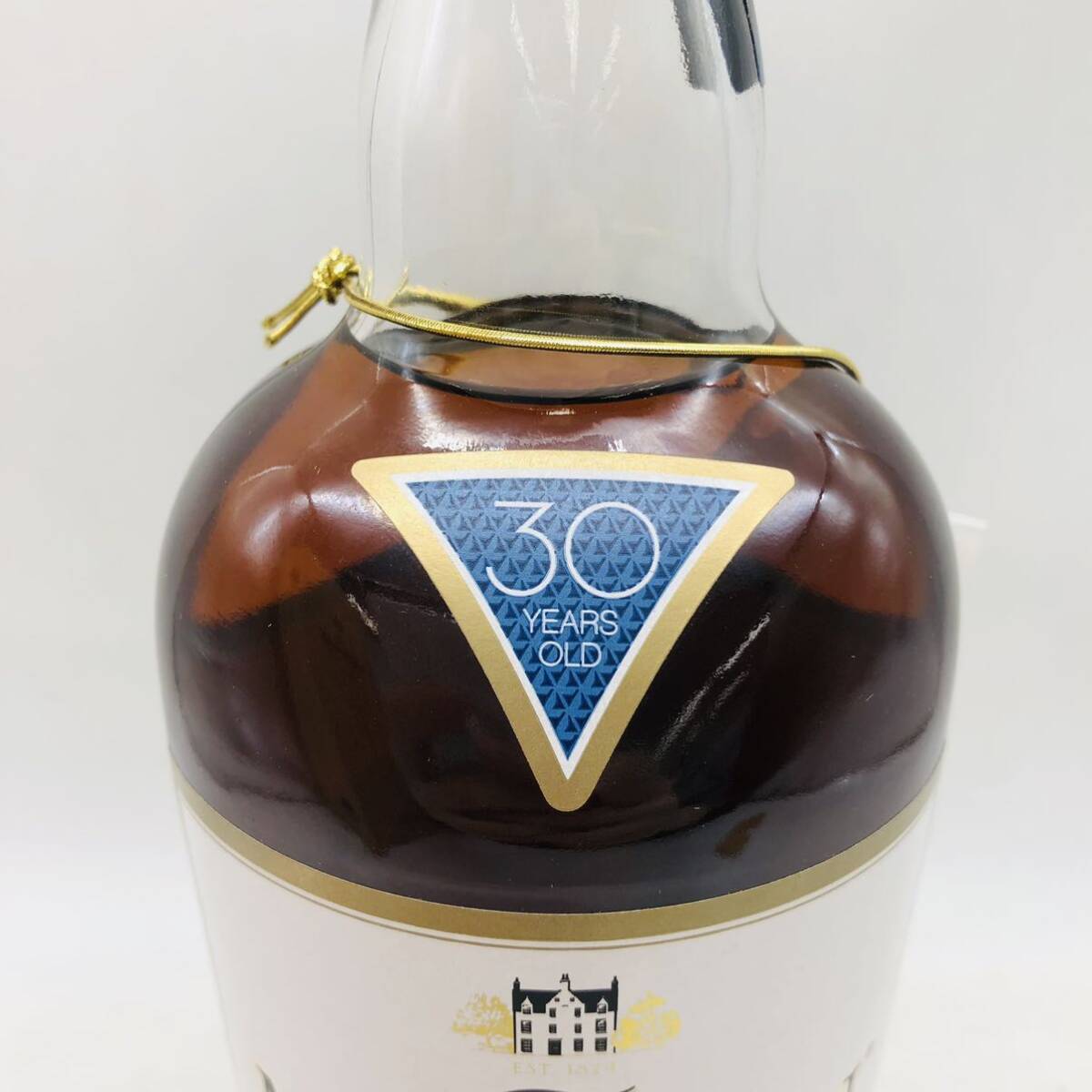 【未開栓】THE MACALLAN マッカラン 30年 ファインオーク スコッチウイスキー 700ml 43% 木箱付き WH39753の画像3