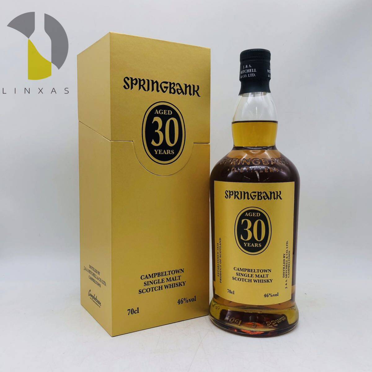 【未開栓】SpringBank（スプリング バンク）30年 リミテッド リリース 46％ 700ml スコッチ ウイスキー希少 箱付き WH46756