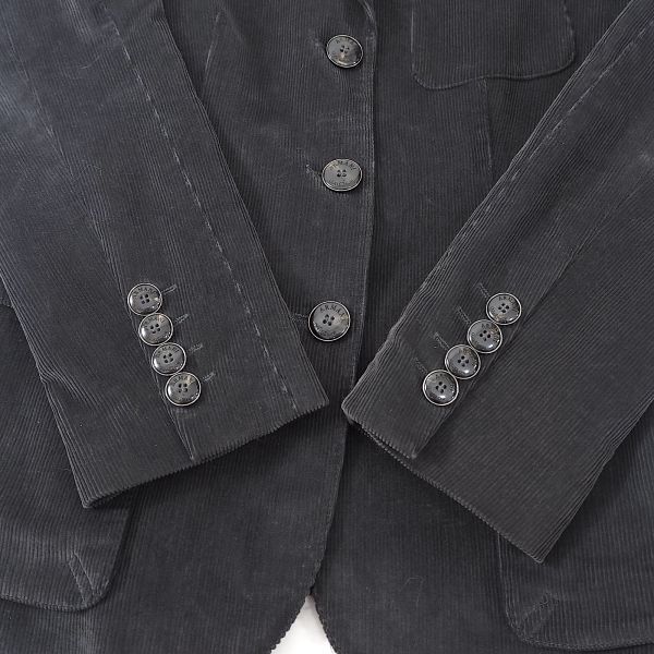 4-ZB053 Armani koretsio-niARMANI COLLEZIONI high class line jacket black 40 lady's 
