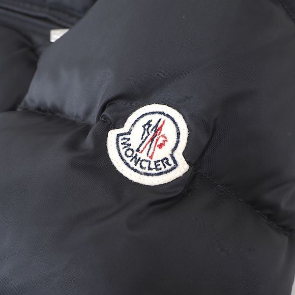 4-YB036 モンクレール MONCLER ダウンジャケット ブラック サイズ3 正規品 メンズ_画像3