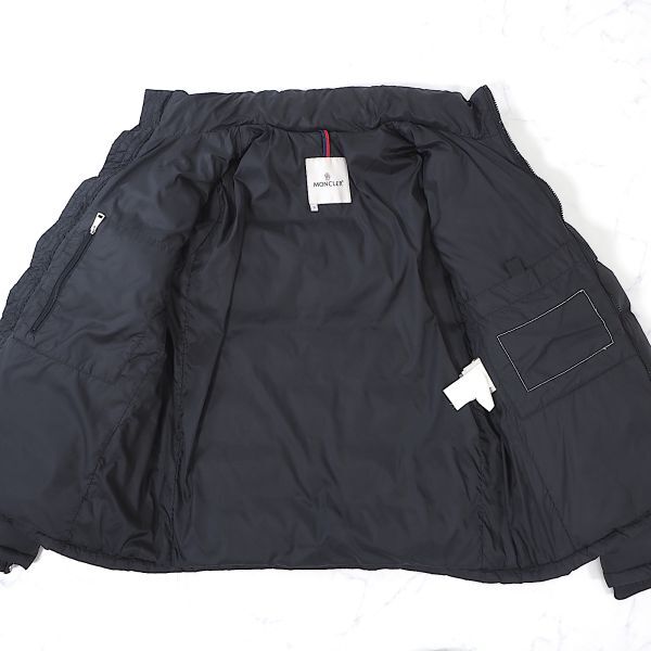 4-YB036 モンクレール MONCLER ダウンジャケット ブラック サイズ3 正規品 メンズ_画像7