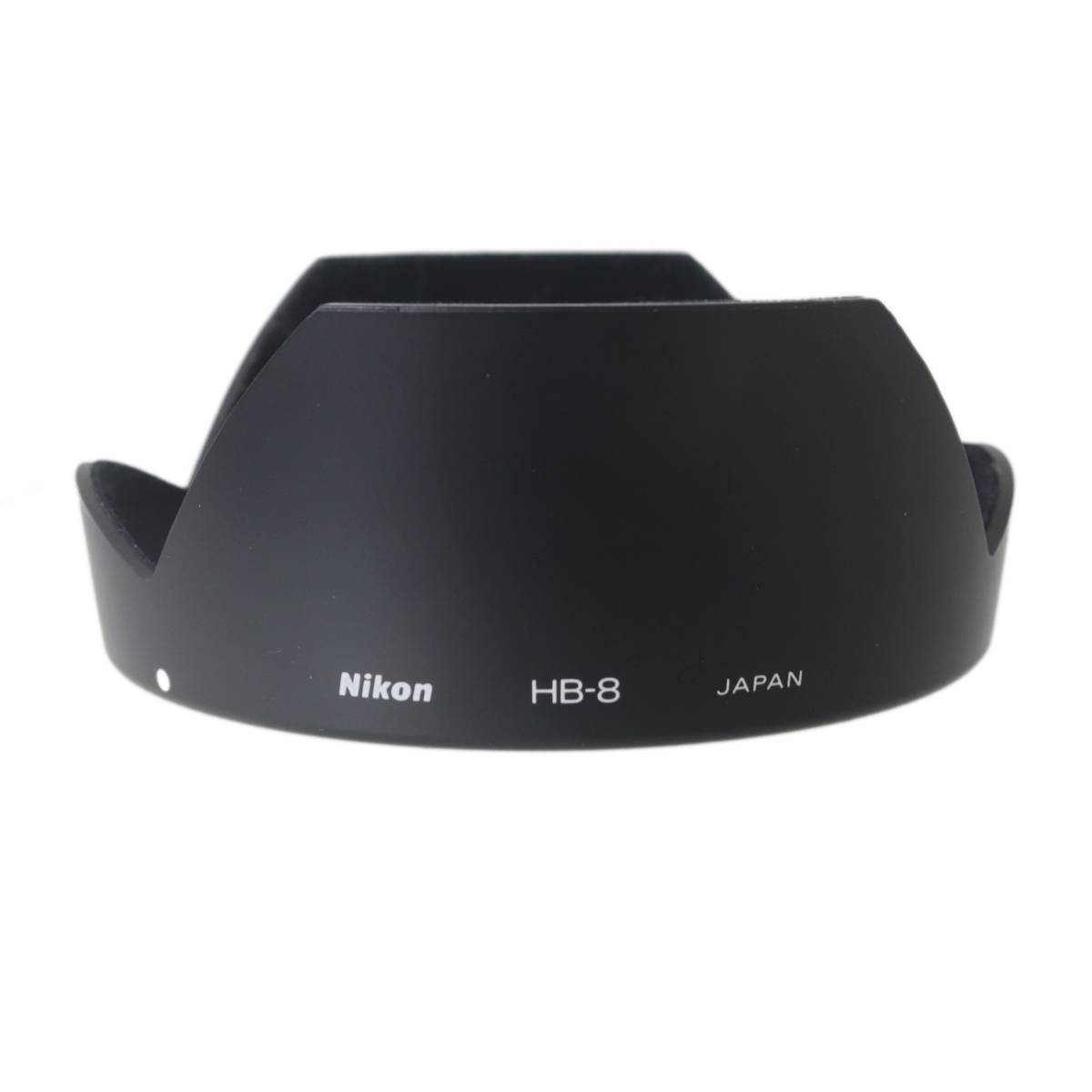 ニコン Nikon HB-8 AF20-35mm F2.8D、AF18mm F2.8D用 プラスチック製 花形レンズフード_画像1