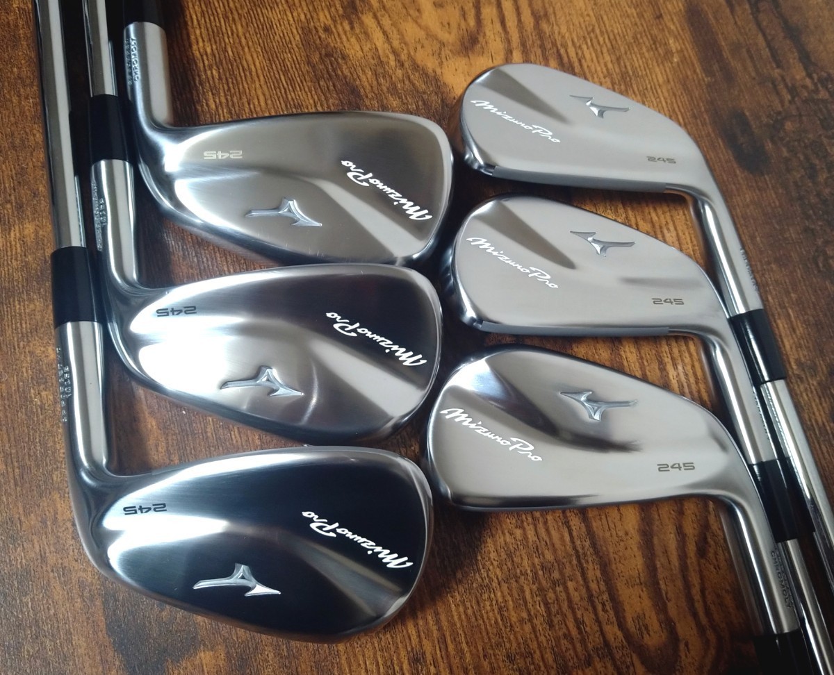 美品★Mizuno Pro 245アイアン #5～PW 6本★モーダス105 Sフレックス★N.S.PRO MODUS3 TOUR 105S★ミズノプロ★_画像1