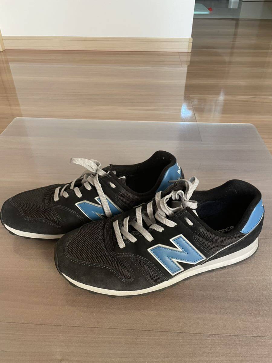 NEW BALANCE◆ローカットスニーカー/28.5cm/BLK/ML373AB2_画像1