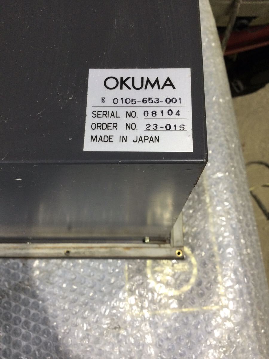 OKUMA OSP 300M E 0105-653-001 (動作未確認品) 工具、DIY用品 OKUMA OSP 300M E 0105-653-001 (動作未確認品) 工具、DIY用品