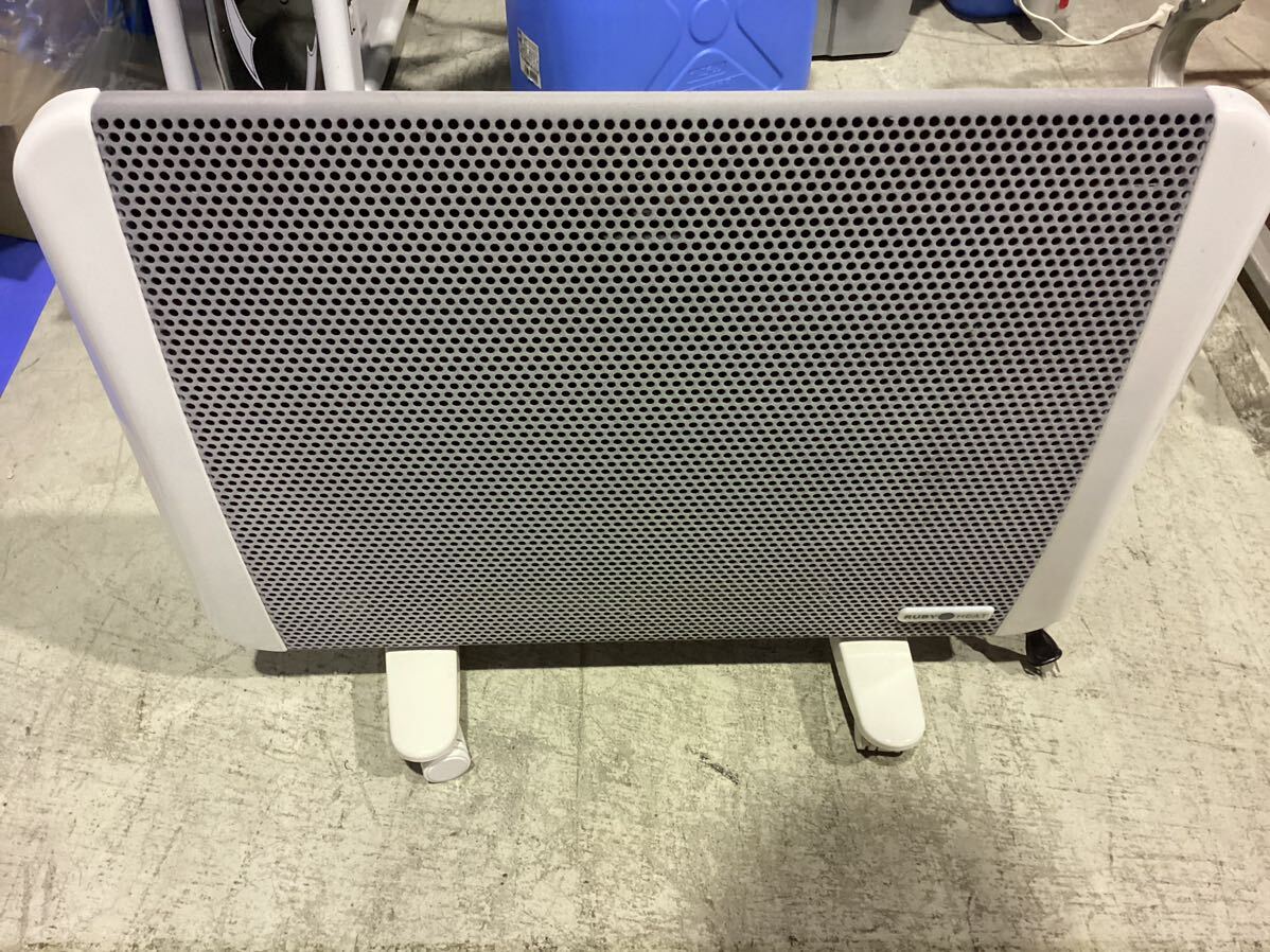 311【動作品】Greenwood パネルヒーター 暖房器具 遠赤外線 GEP-1000A 2013年製　_画像1