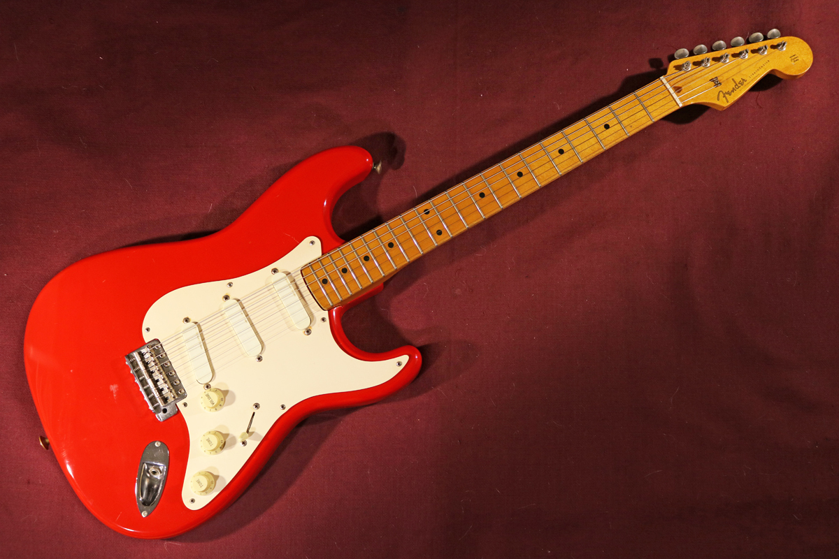【Fender Japan】ST54-85LS（改）Stratocaster Trino Red（Lace Sensor Gold／Mid Booster 搭載／Alderボディ）日本製 ジャンク_画像10