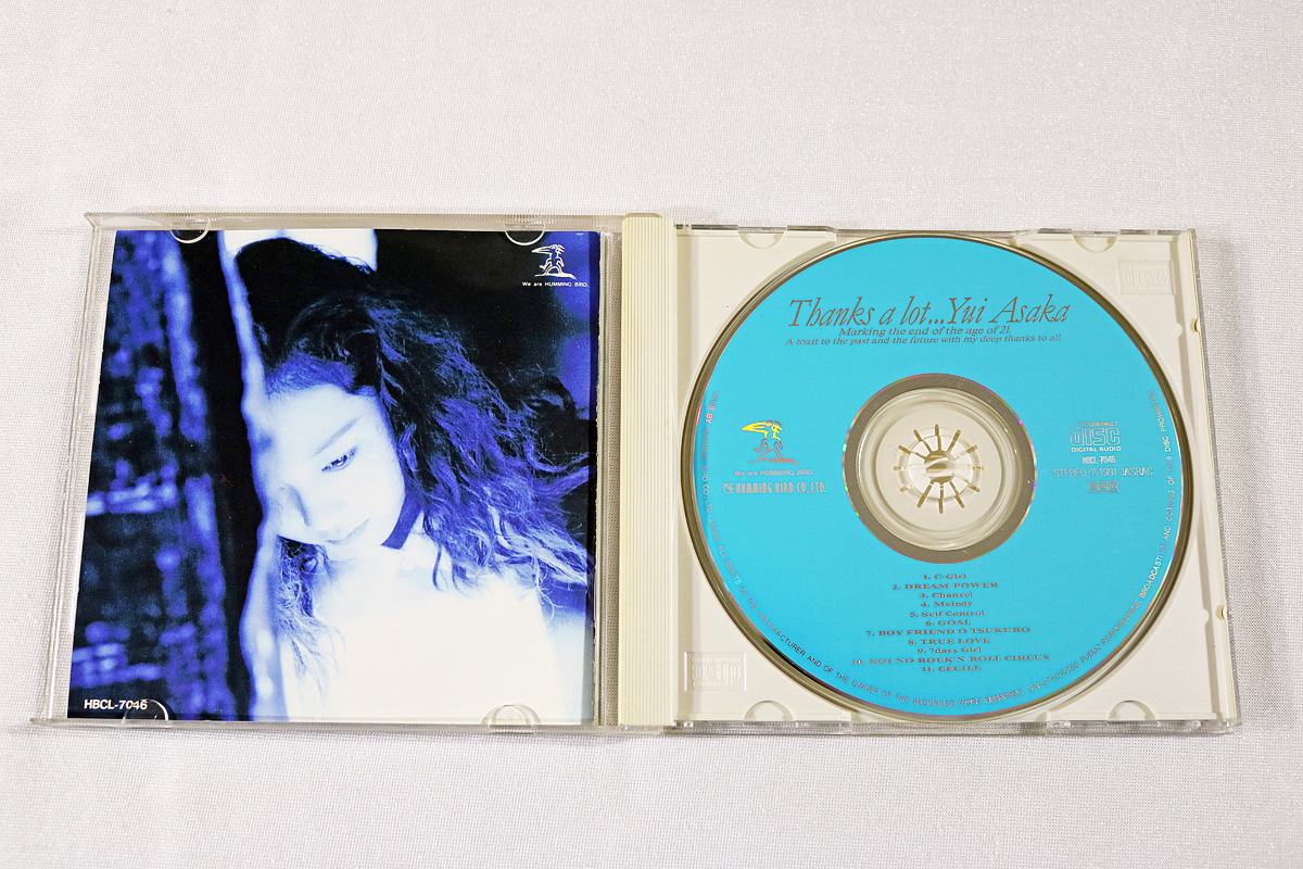 【浅香唯】CD 7タイトル『Crystal Eyes』『スターライツ』『PRIDE』『MELODY FAIR』『Thanks a lot...』『HERSTORY』『Candid Girl』USED の画像4