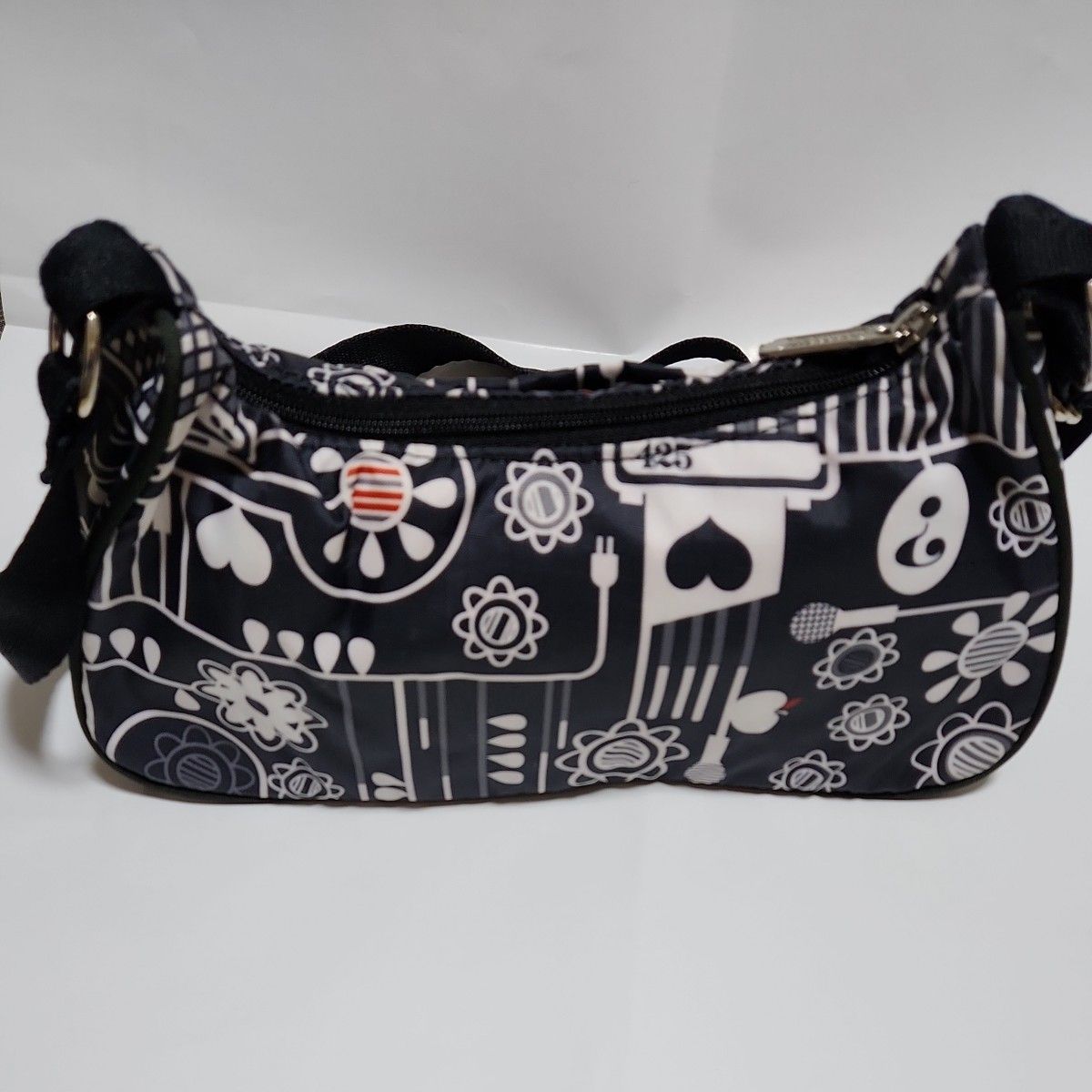 LeSportsac ミニショルダーバッグ レスポートサック 黒