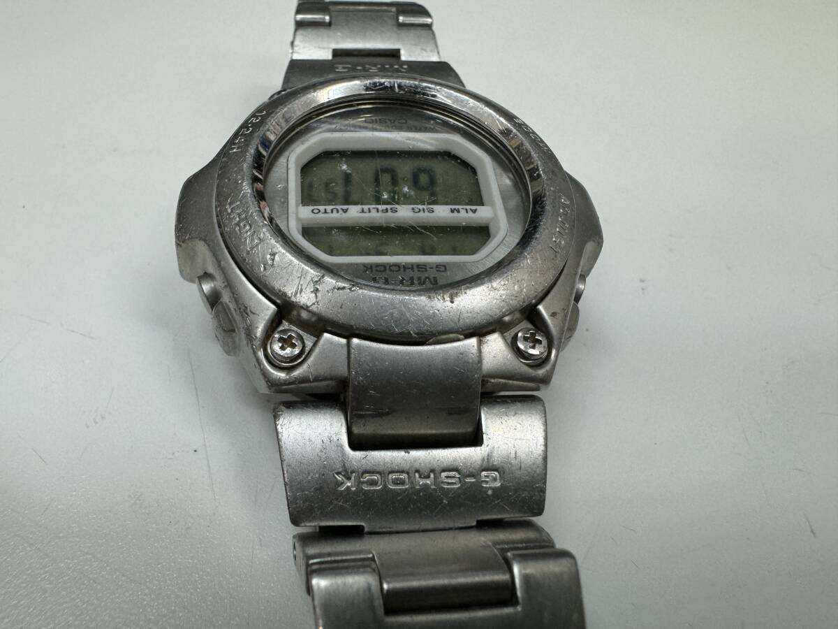 〈管24265〉【CASIO】カシオ G-SHOCK MR-G Gショック MRG-100 クオーツ デジタル メンズ 腕時計 動作品 中古現状品_画像6