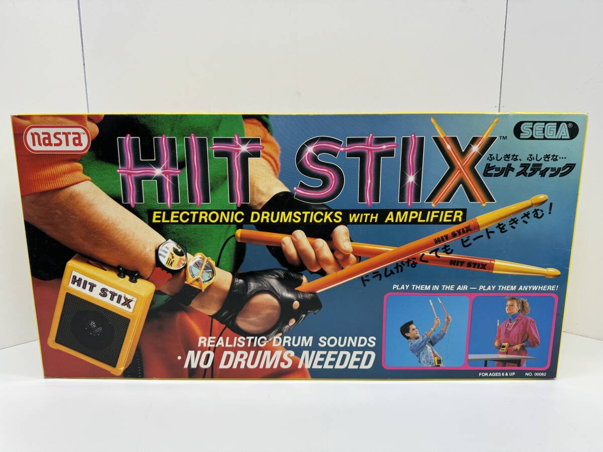 (管24643AA)【SEGA nasta】HIT STIX ヒットスティック セガ 箱有 動作未確認 ジャンク品の画像1