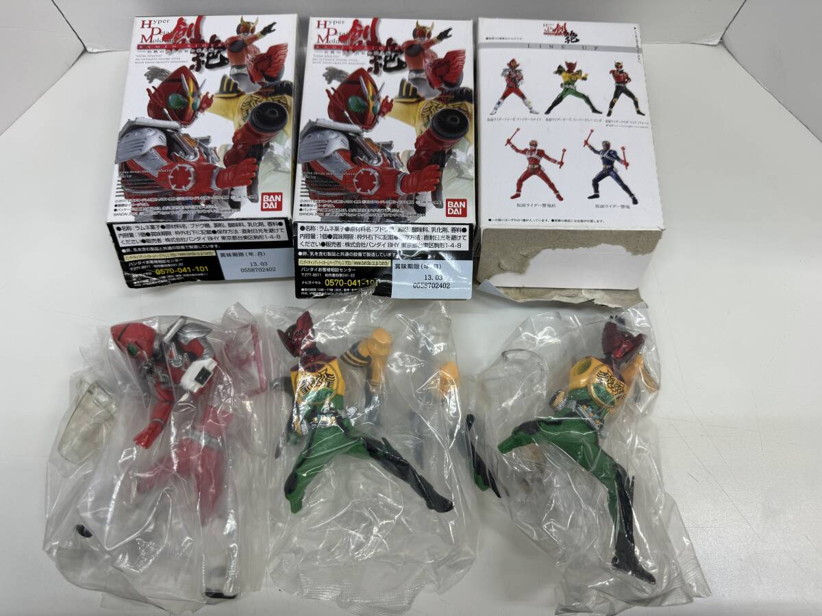 (管24691B)【BANDAI バンダイ】HDM 創絶 仮面ライダー フォーゼ オーズ ディエンド ウィザード 電王 他 12個まとめ フィギュア 食玩 現状品_画像5