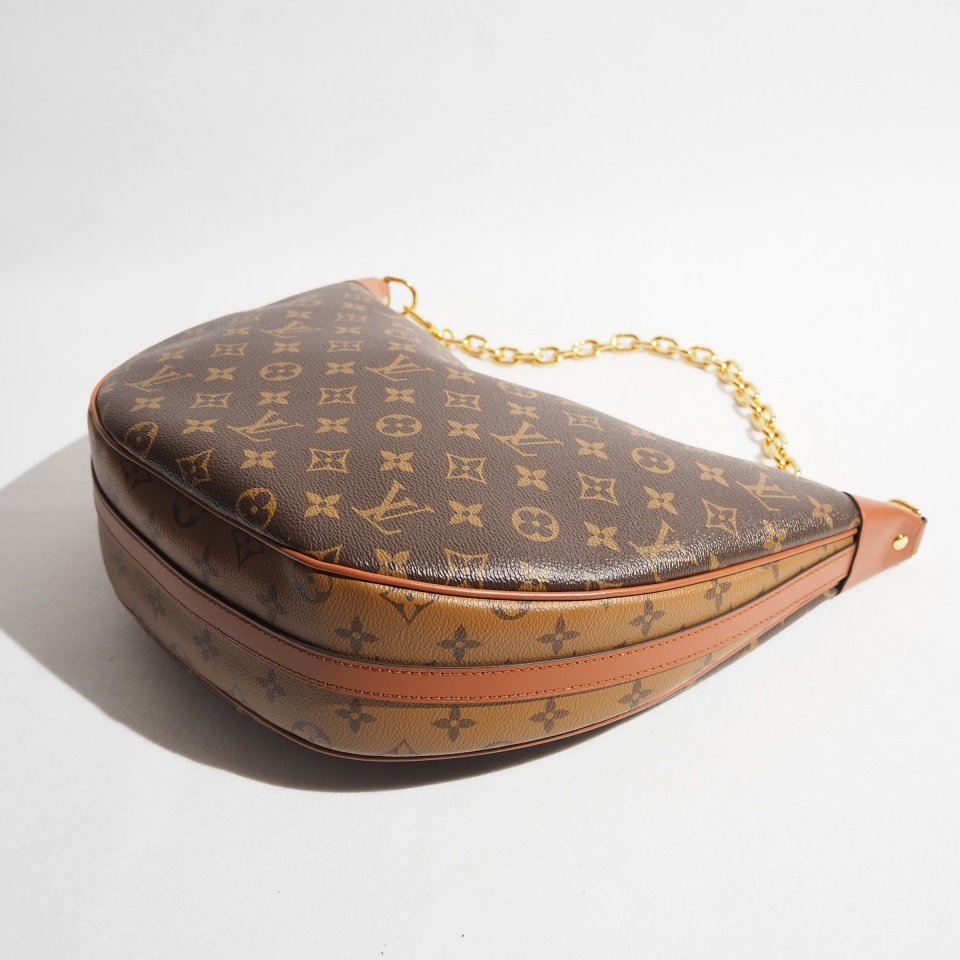 M7635P　▼LOUIS VUITTON ルイヴィトン▼　M46311 モノグラムリバース ループホーボー チェーンショルダーバッグ rb mks_画像3