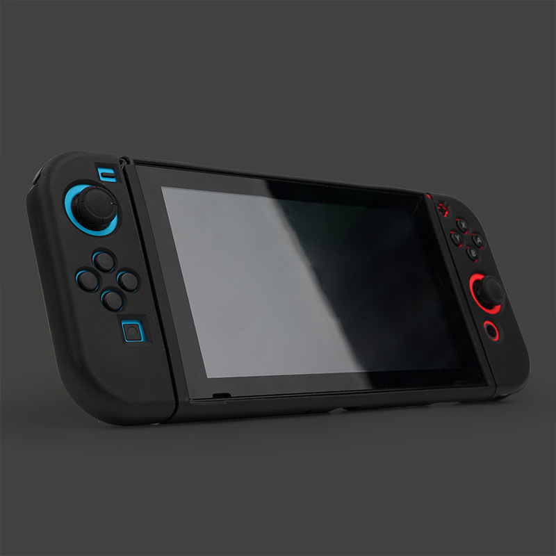 Nintendo switch 有機elモデル カバー　ケース 任天堂　スイッチ 保護カバー tpu ソフトカバー　ブラック4_画像5