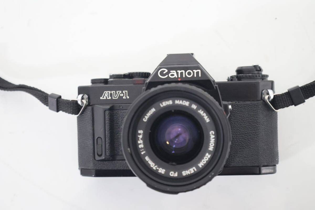Canon キャノン AV-1 35-70mm 1:3.5-4.5 フィルムカメラ _画像4