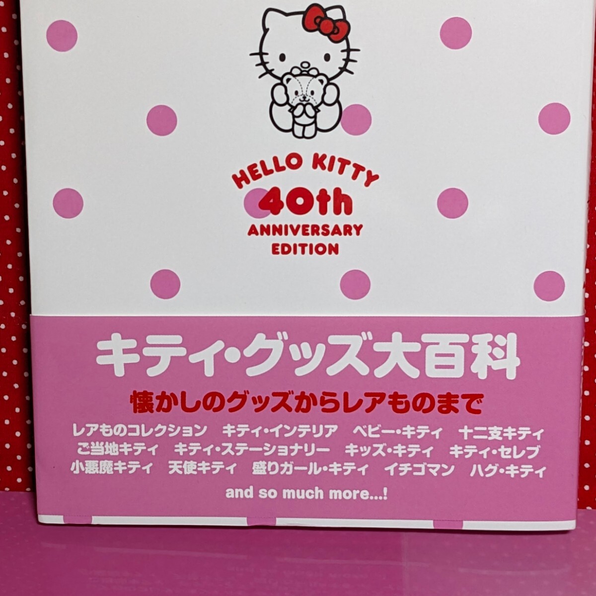 ハローキティ　40周年記念　完全保存版　MYKITTY サンリオ　2014年製 キティグッズ大百科_画像4