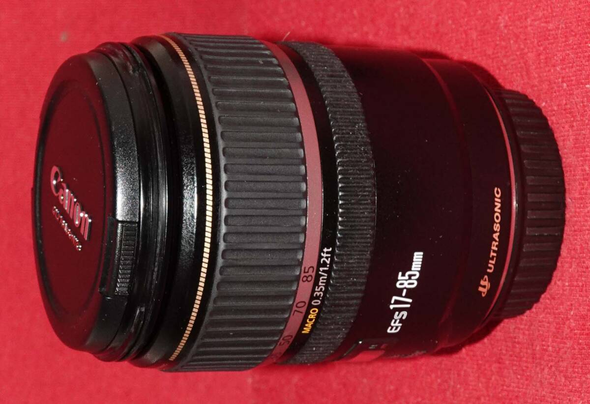 キヤノン EF-S 17-85mm F4-5.6 IS USM 完動美品　AF爆速　純正（前後キャップ,フード）保護フィルター_画像5