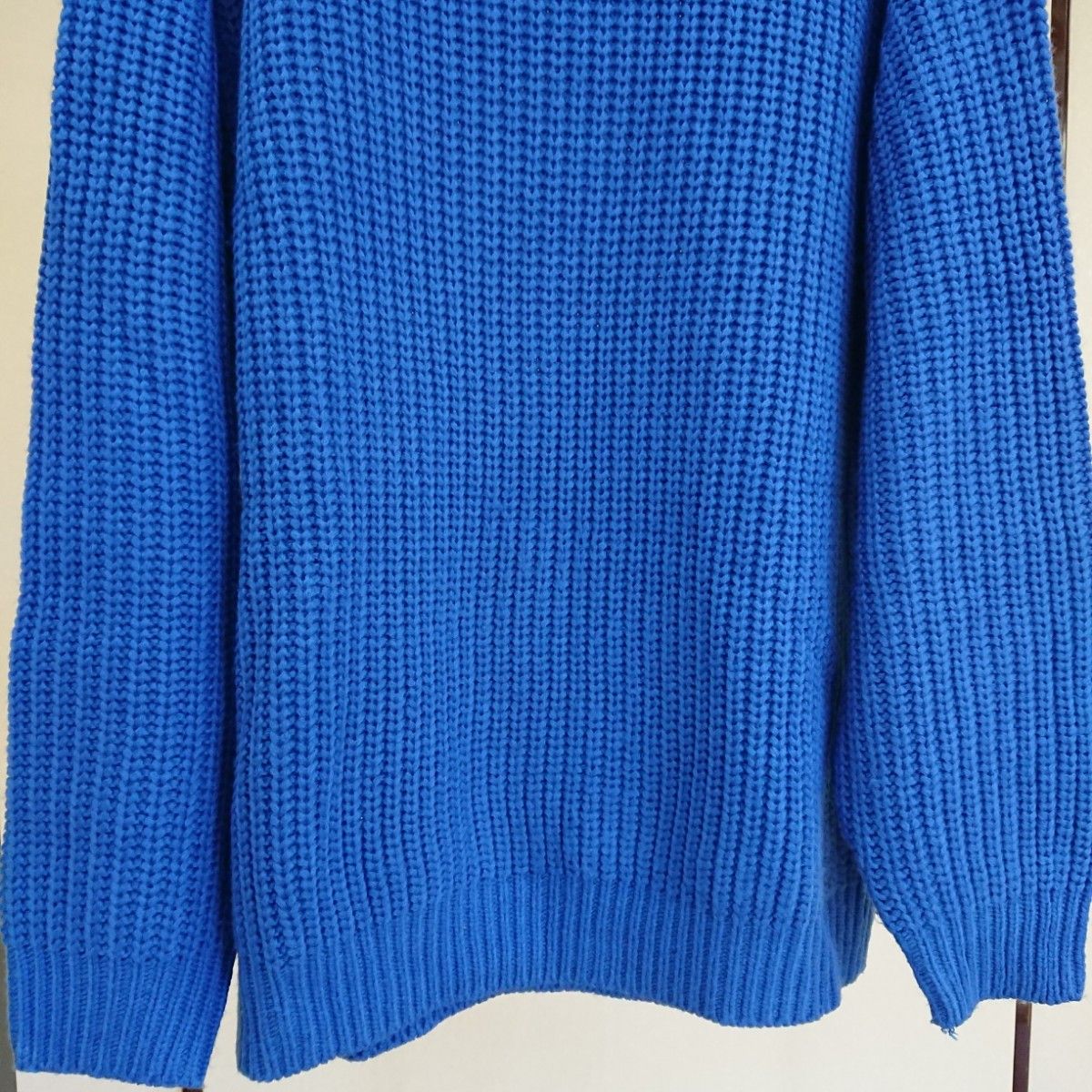 GU ローゲージ畦セーター (長袖) Lサイズ