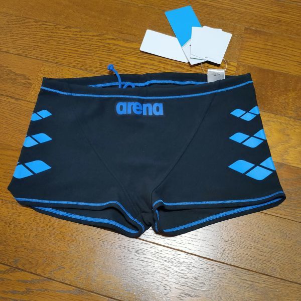 [arena] Arena Short box black × blue / size M practice for .. swimsuit . bread 