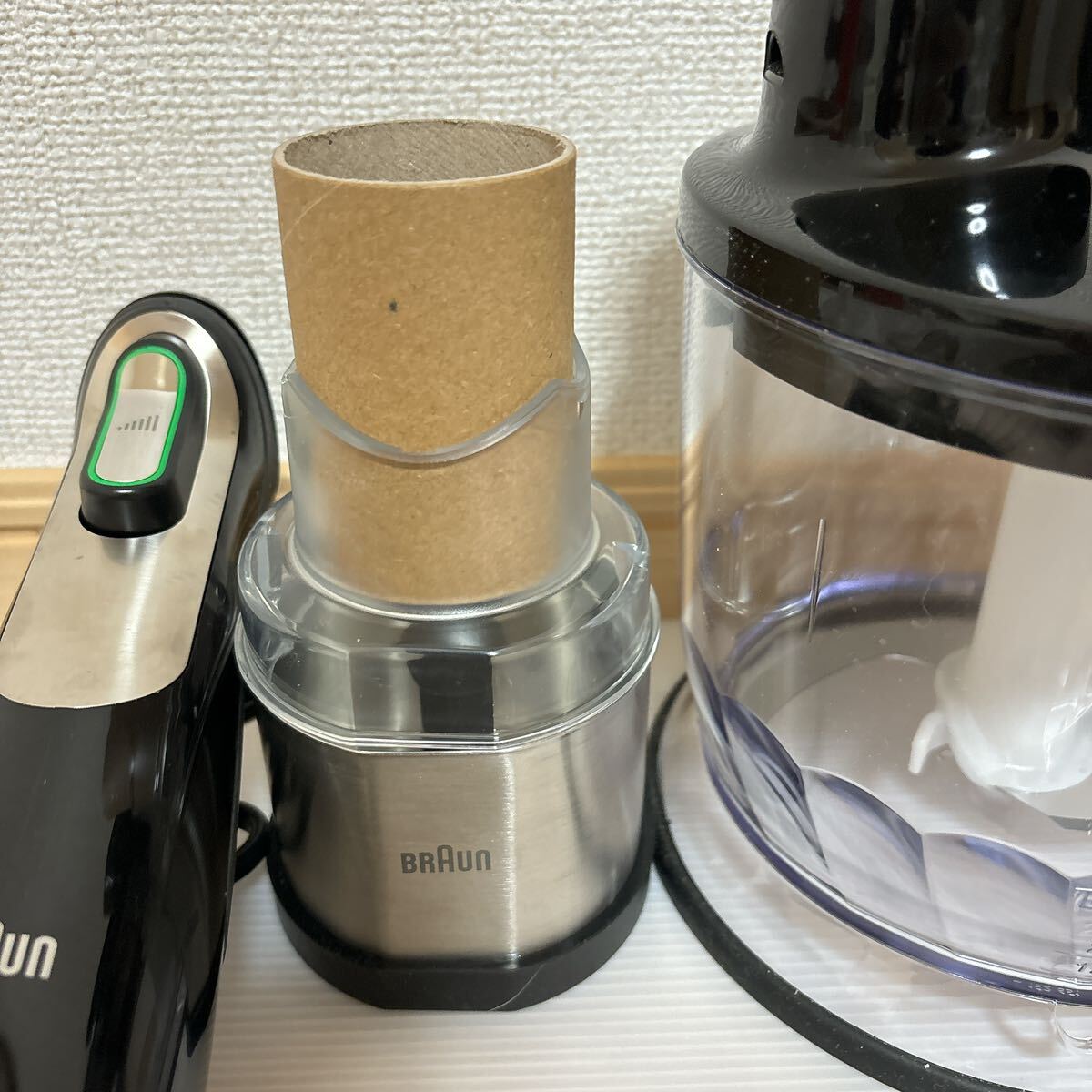 1円スタート BRAUN マルチクイック 7 ハンドブレンダー 調理器具 動作未確認 ジャンク A-457_画像9