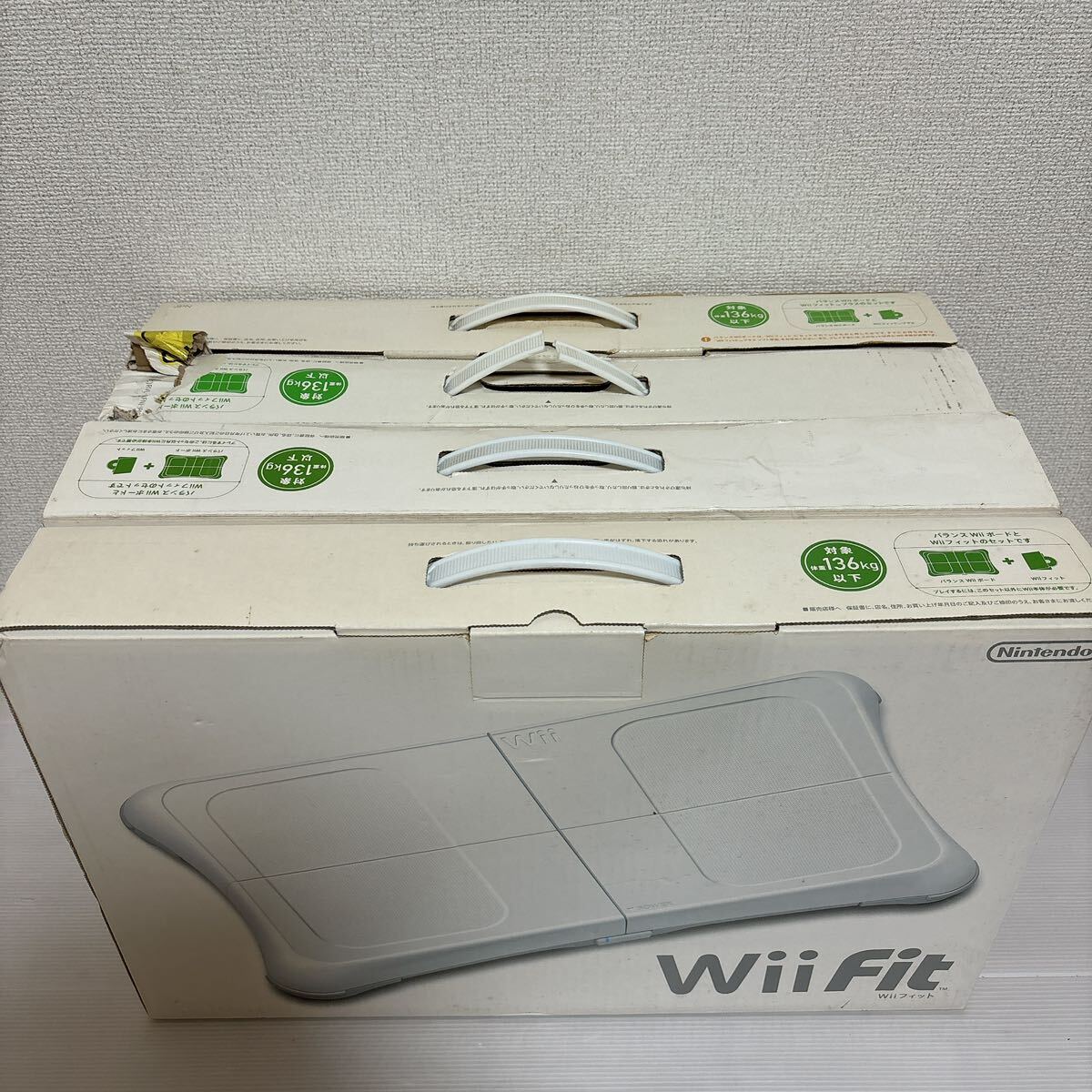 1円スタート Nintendo Wii Fit Wii Fit Plus 4台　まとめ売り 外箱付き 内箱欠品あり 動作未確認 ジャンク A-469_画像2