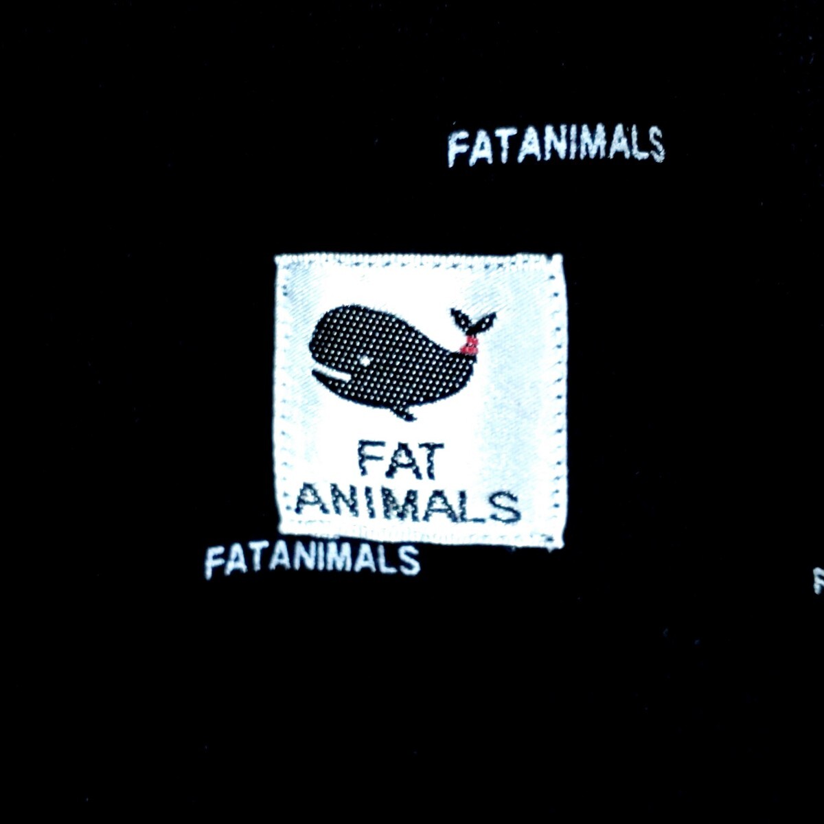 特価/未使用【サイズ=4L(3XL)】FAT ANIMALS/ファット アニマルズ/メンズ/半袖/Tシャツ/胸囲=110～118cm/blackの画像3
