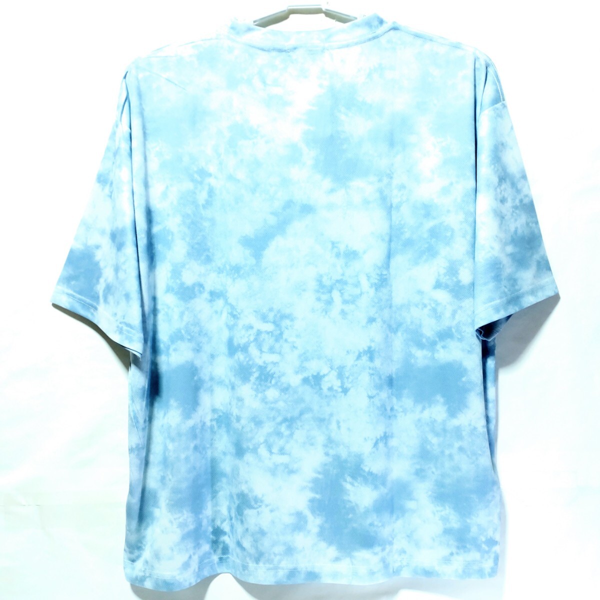 特価/未使用【サイズ=3L(2XL)】ノーブランド/メンズ/半袖/Tシャツ/胸囲=106～114cm/ムラ染め柄